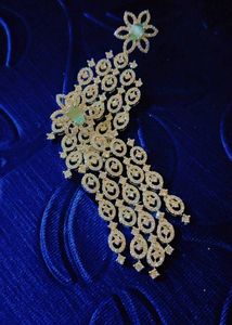 Zircon Tops Brass Metal