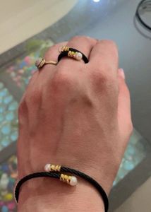 Pearl Accent Bracelet & Ring