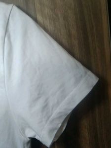 White Ruched Top
