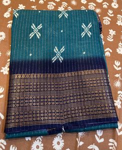 Elegant Sea Green Saree