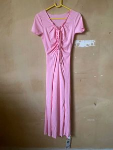 Tie Up Midi Dress