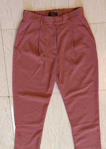 Beautiful Peach Pink Colour Formal Pants