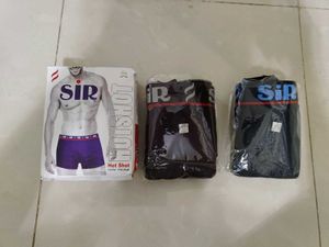New Pack Of Two Mens Trunks Size - 100 CM