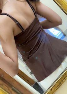 Brown Sleeveless Top