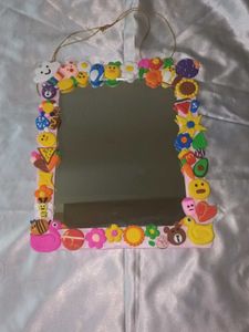 Handmade Clay Decoration Mirror