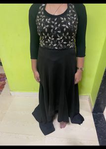 Black Party Wear Gown
