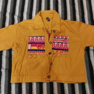 Boho Embroidered Jacket
