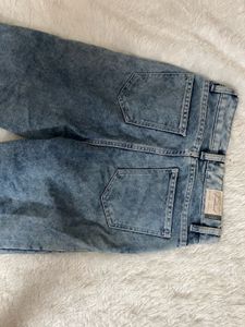 Light Blue Straight Fit Denim