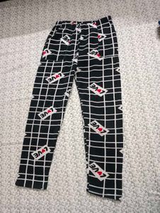 Winter night pajamas.