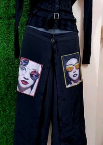 Straight Loose Wide Leg Flare Pant