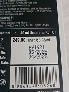 FURR Underarm Roll On Deodorant