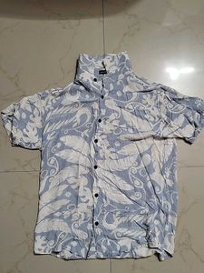 Floral Print Short Sleeve Shirt
