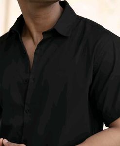 Black Cool Look Shirt For Men