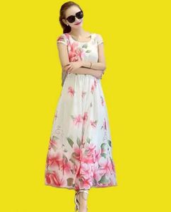 Floral Print Maxi Dress