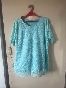 Aquablue Lace top