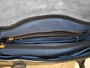 Hidesign Croc Embossed Laptop Bag