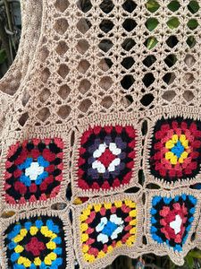 Crochet waistcoat Top