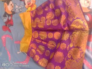 New Pattu Brocade Pavadai