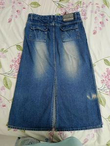 Long Denim Pinterest Trendy Skirt
