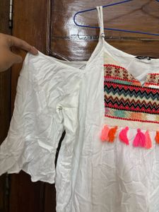 White Short Dress