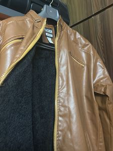 Leather Faux Jacket