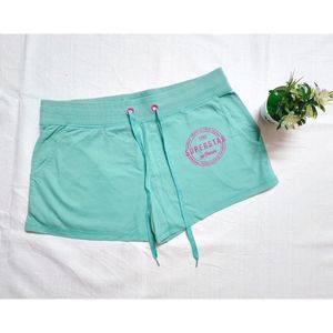 Ajile Women's Everyday wear cotton Teal shorts 🩳