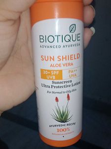 Biotique Sun Shield Aloe Vera Sunscreen