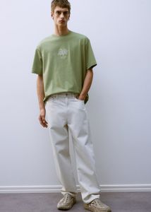 H&M Drop Shoulder T-Shirt ( Loose Fit)