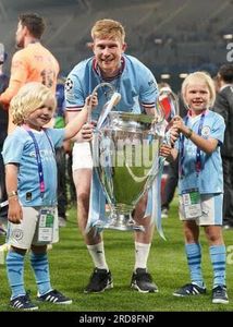 Man City Bruyne Ucl final winner football jersey