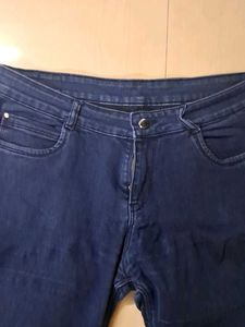 Dark Blue Denim Jeans