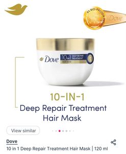 Dove Deep Repair Hair Mask 🫧