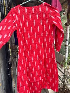 Hot Red Kurti