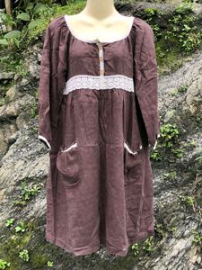 Boho Brown Dress