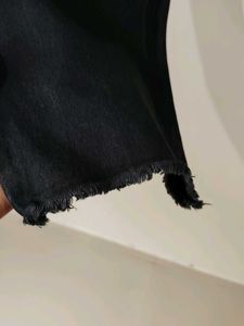 Black Charcoal Women Trendy Trouser