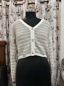 Crochet Knit Cardigan
