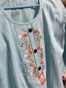 Blue Kurta