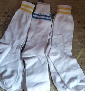 Long White Socks