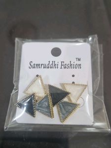 Triangle Dangle Earrings