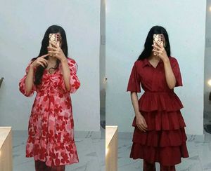 Set of 2 mini Stylish frock