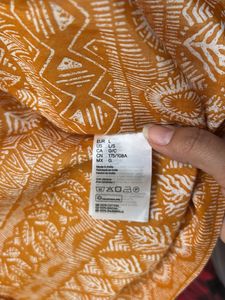 Patterned Button-Down Shirt