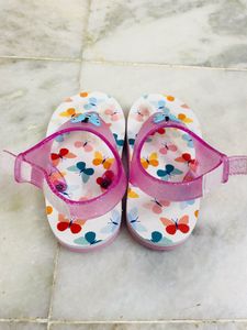 Babyoye Flip Flop With Butterfly Prints 🦋