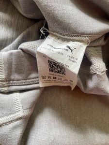 Puma Gray High-Waisted Leggings