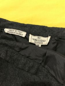 Dark Grey Valentino Skirt