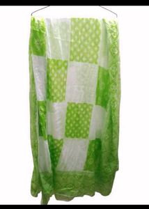 Green Printed Kurta Set