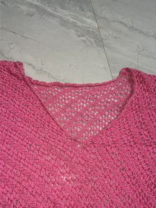 Pink Knitted Top