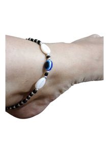 Evil Eye Beaded Anklet.