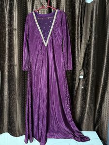 Purple Long Dress 💜