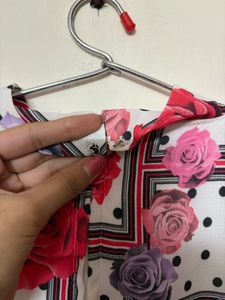 Cute Floral Girls Dress