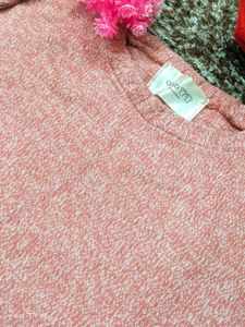 Heathered Crew Neck Sweater