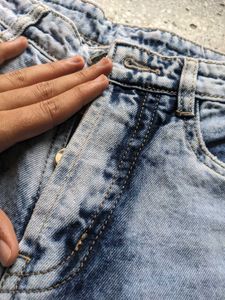 straight fit jeans - denim
